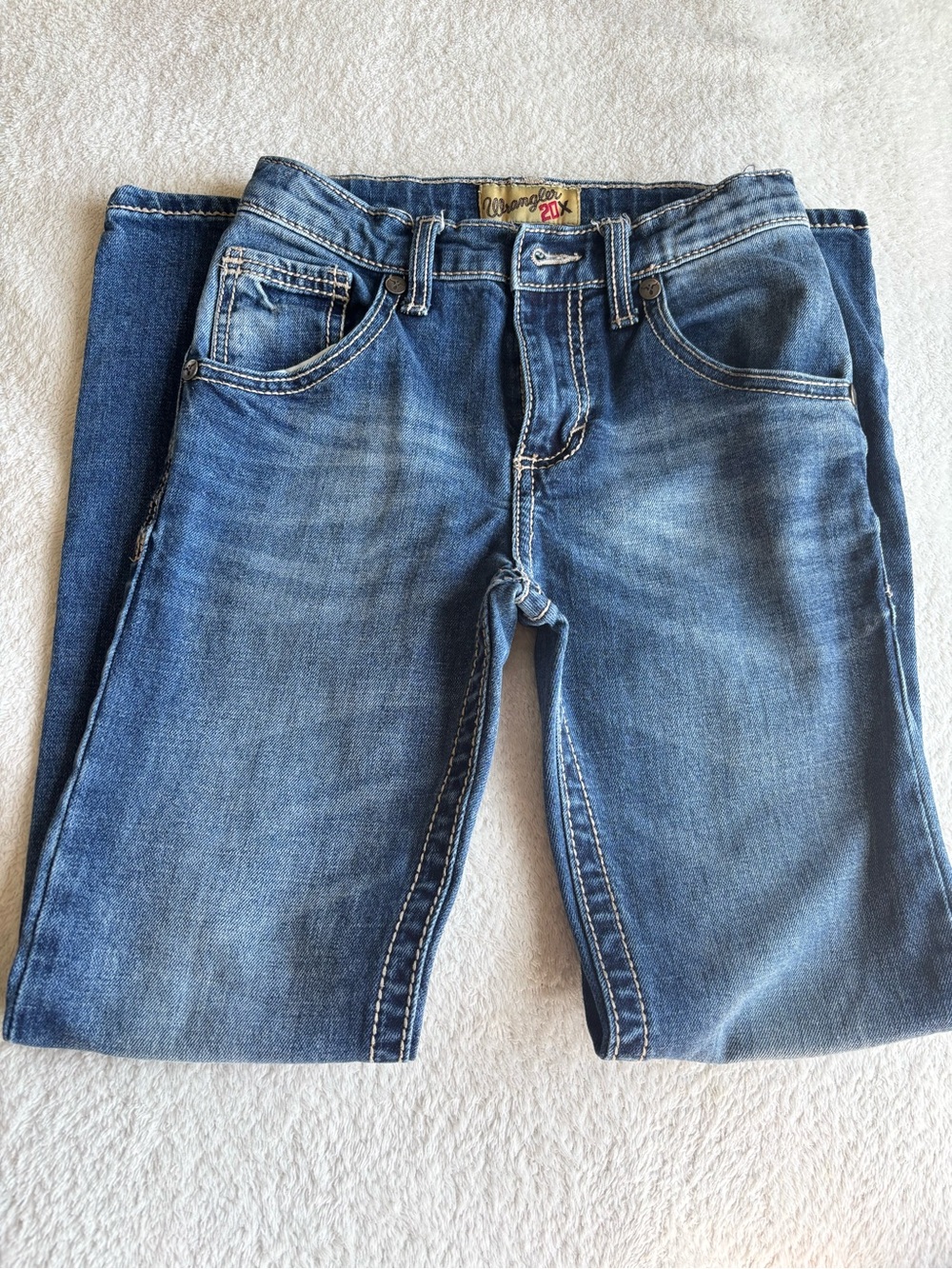 Wrangler Blue Denim Jeans - Classic slim Fit